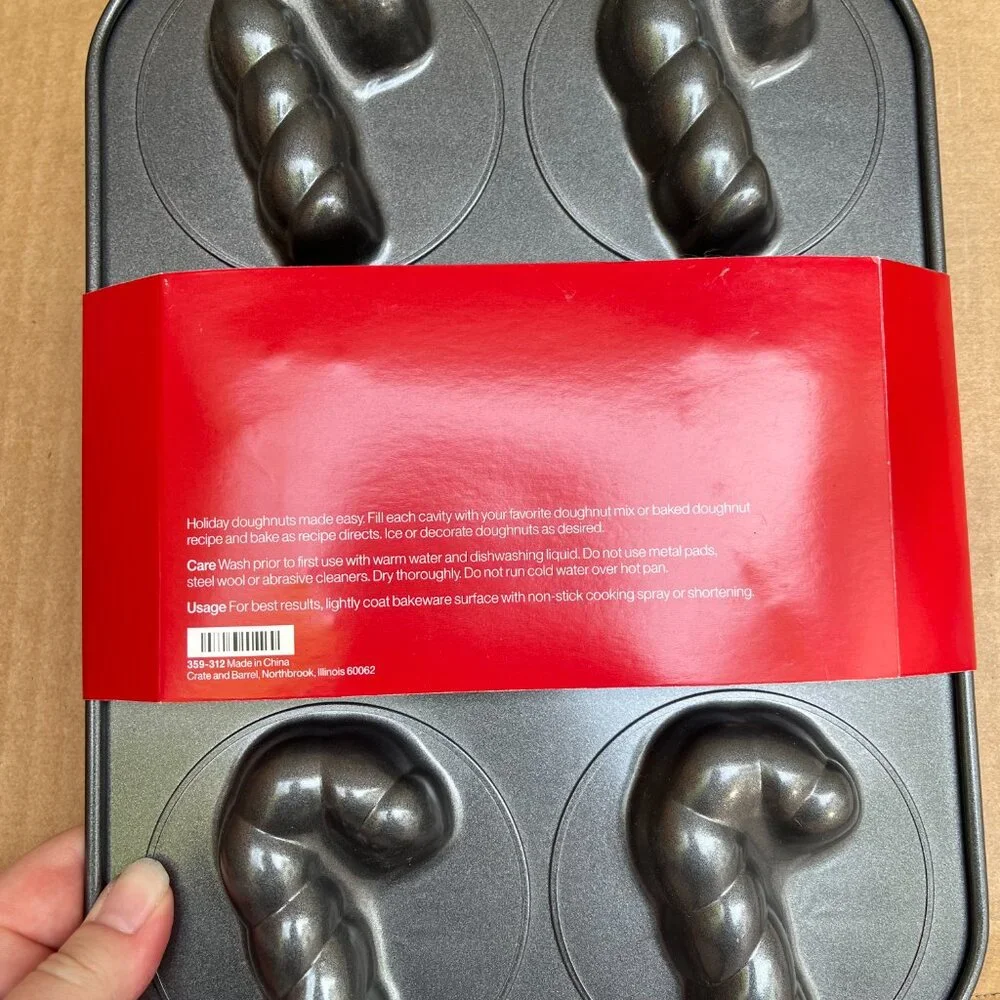 Set of 2 - Crate & Barrel Doughnut Pan by Wilton